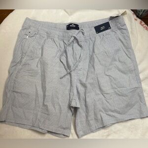 Hollister Men's Gray Patterned Shorts